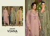 Viana Vol 2 By Zaveri Organza Kurti With Bottom Dupatta
